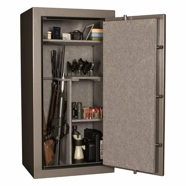 TS24 Fire Insulated Gun Safe With Dial Lock- 425 lbs., Tracker Safe, Mfr#: TS24-GRY